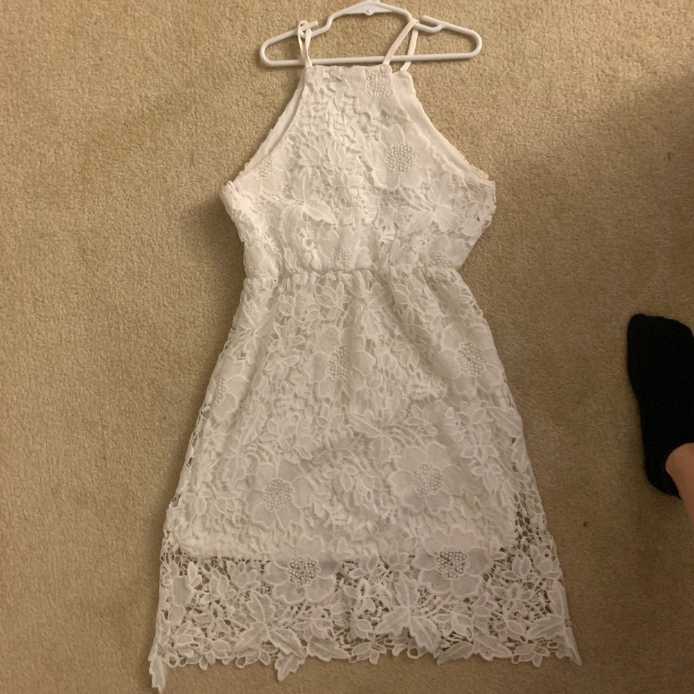 White Lace Dress
